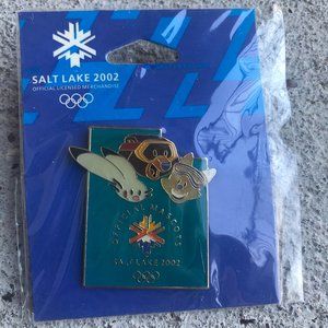 2002 Olympics Salt Lake Official Mascots Enamel Pin